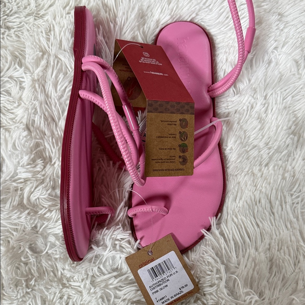 Havaianas Una Pitanga Sandal sz 7 - Picture 3 of 4